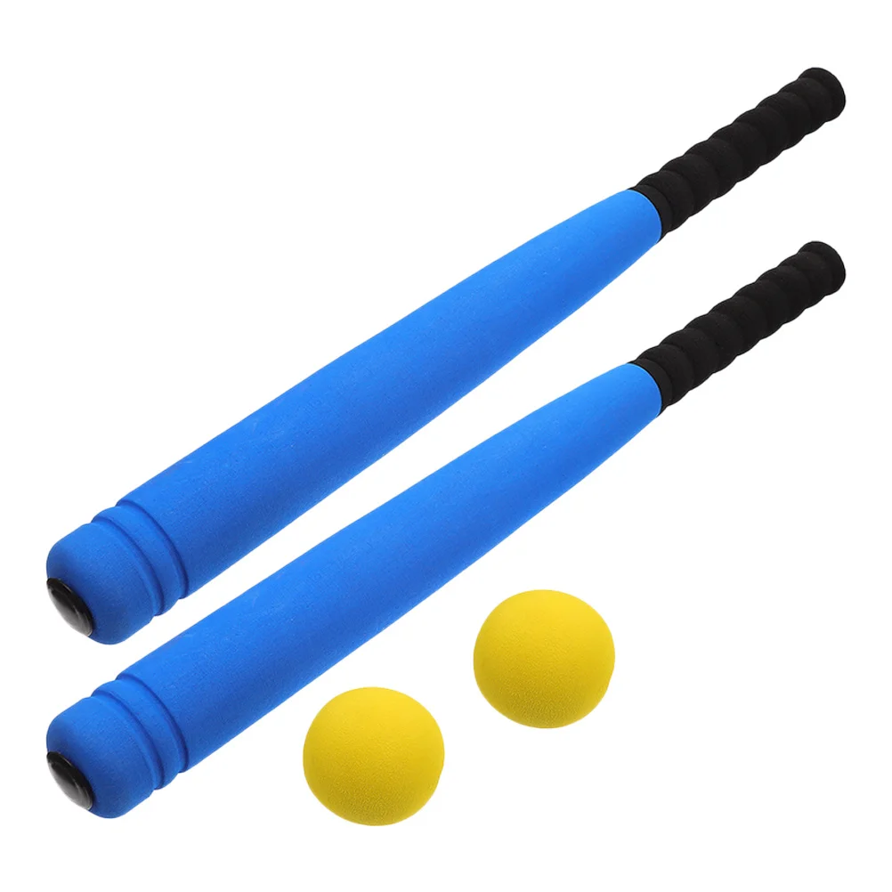 1Set Foams Baseball Bat for Training Lightweight Portable Sports Stick Vintage Style Exercise Bat for Swing Practice