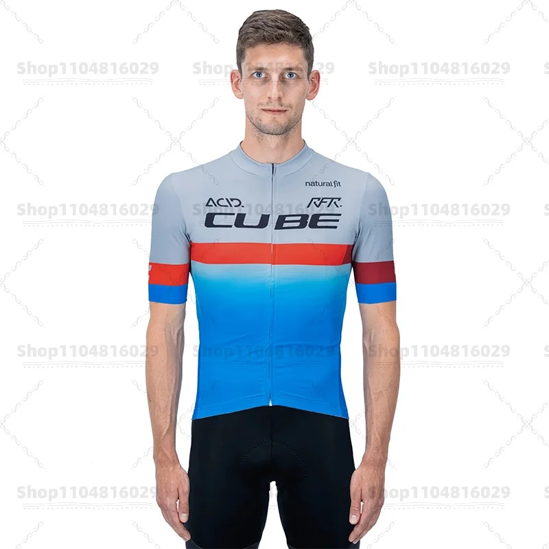 cube jersey cycling man bicycle jersey suit men's bicycle shirt summer short sleeve MTB ropa cicclismo hombre maillot