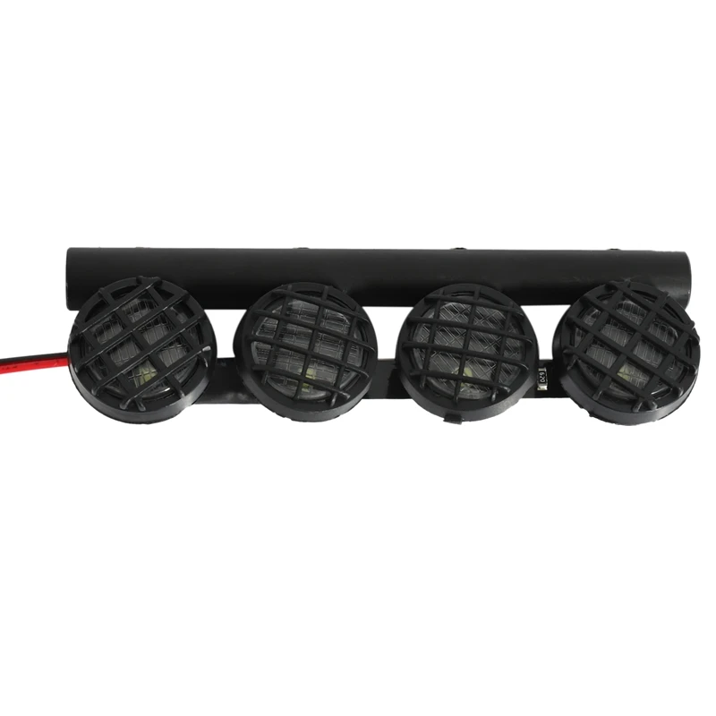 Multi-Function Ultra Bright Lamp LED Roof Light Bar With 4 Spotlights For 1/10 1/8 RC Car HSP TAMIYA CC01 Axial SCX10