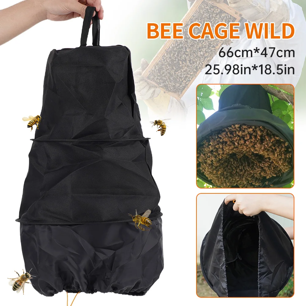 

Ловушка для пчелиных стадов Bee Cage: утолщенная, ветрозащитная, солнцезащитная, для отлова диких пчел, инструмент пчеловода, безопасное оборудование для пчеловодства