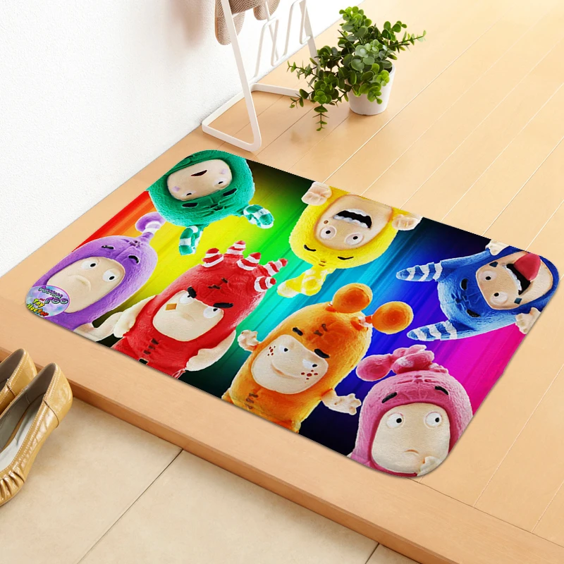 

Sleeping Room Rugs O-Oddbods Hallway Toilet Kitchen Foot Mat Home Entrance Door Doormat Livign Room Floor Carpets Lovely Bathmat