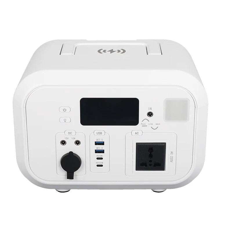 DF Solar Charging Portable Camping LED Car Mobile Energy Storage Power Supply Rechargeable Battery 900W-2000W