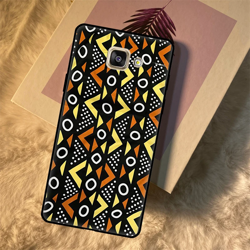 African Style Fabric Print Case For Samsung Galaxy J3 J5 J7 2016 J1 A3 A5 2017 J4 J6 Plus A6 A8 A9 J8 2018 Back Cover