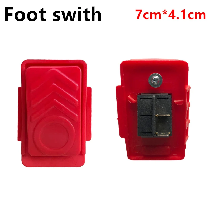 Children's electric car auto reset foot switch, baby electric car throttle switch motorcycle power start switch