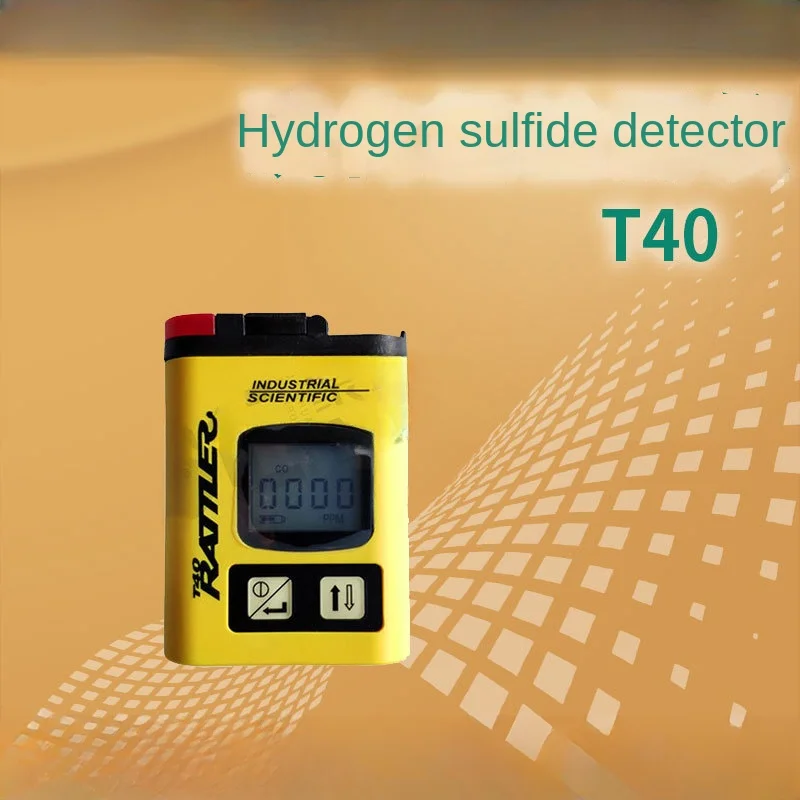 T40 detects the concentration of CO or H2S with a portable single gas detector