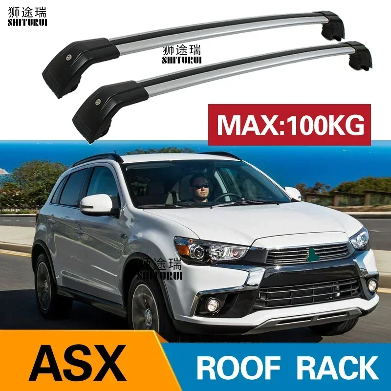 Roof Bars for MITSUBISHI - ASX  RUR  [2010-2021] GA_W Aluminum Alloy Side Bars Cross Rails Roof Rack Luggage Carrier RACK