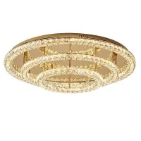 French Crystal E14 Chandelier Living Room White Glass