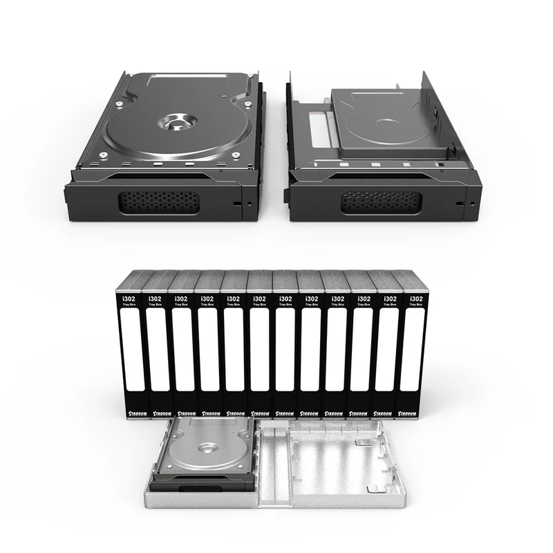 

3.5-Inch hard disk carrier and storage box are suitable for i310/ST2-B3/ST2-B31, etc