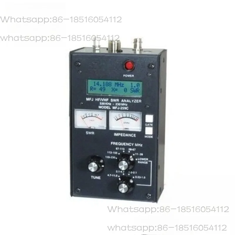 MFJ-259D Antenna Analyzer VHF/220 MHz, 100-230MHz 259B/C Upgraded Edition