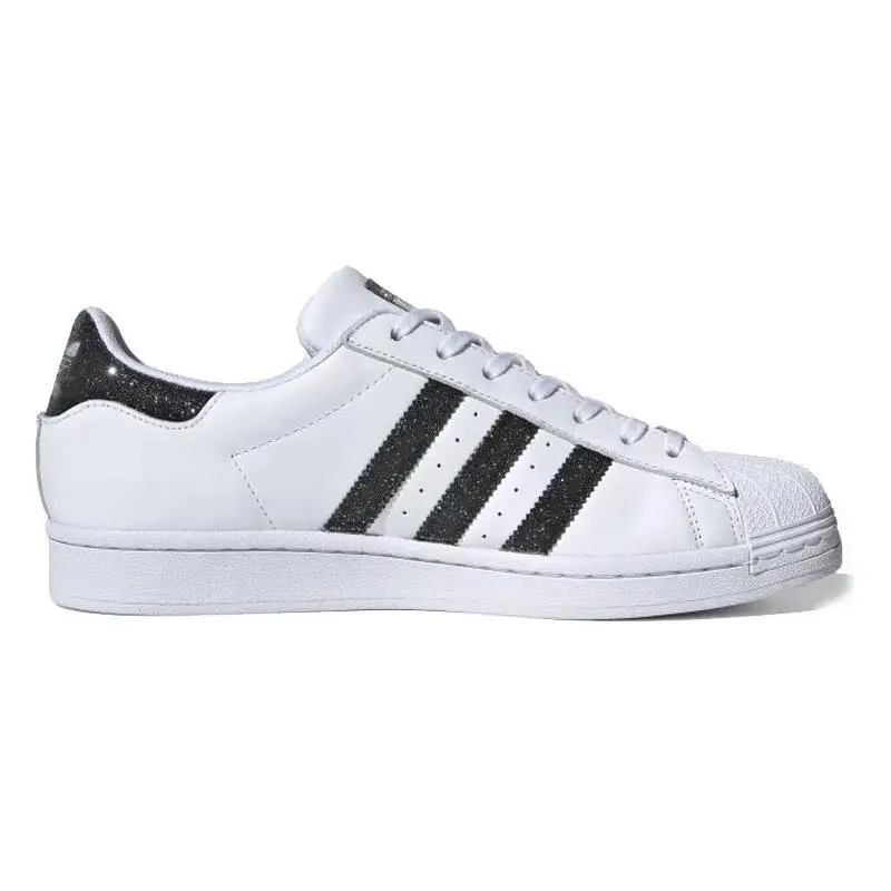 Adidas Superstar Swarovski White Black Sneakers shoes FX7480