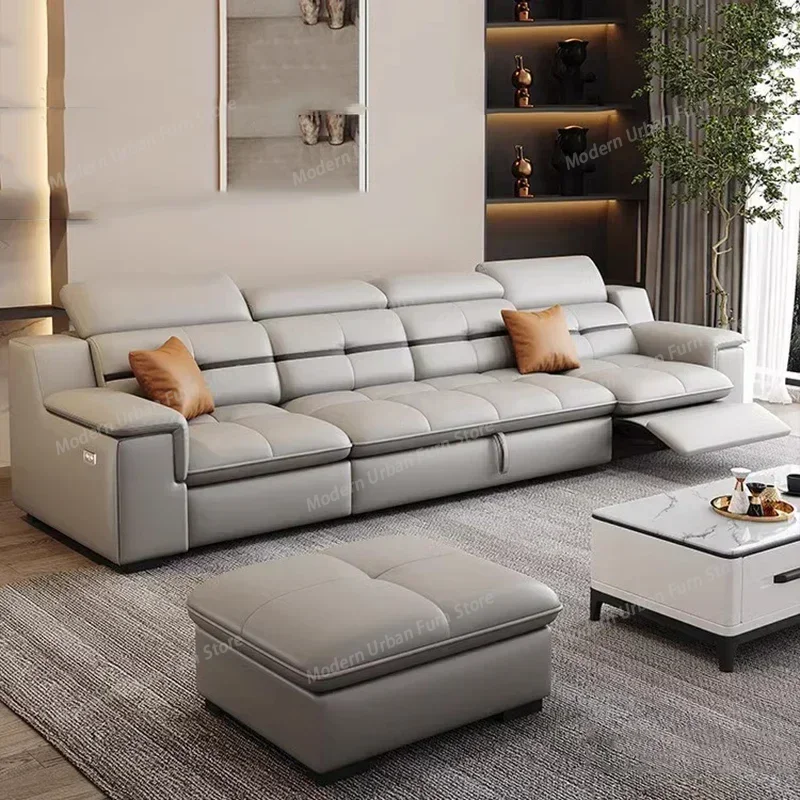 Postmodern Brown Living Room Sofas Back Support Office Lounges Electric Sofa Sleeper Luxury Nordic Sillon Cama Unique Furniture