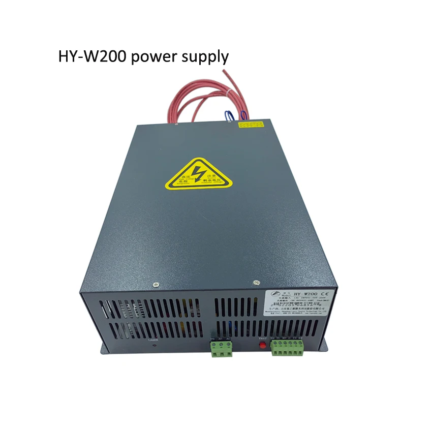 180 واط-200 واط CO2 ليزر امدادات الطاقة HY-W200 ترقية إلى HY-WA200 مصدر الطاقة لأنبوب الليزر 180-200 واط