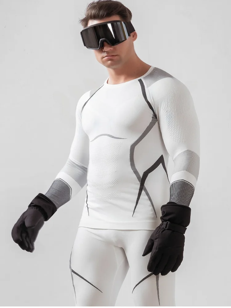 koraman-men's-skiing-warmth-qui-dry-clothing-set-round-ne-slim-fit-sweat-absorption-thermal-underwear-chinese-brand-outdo