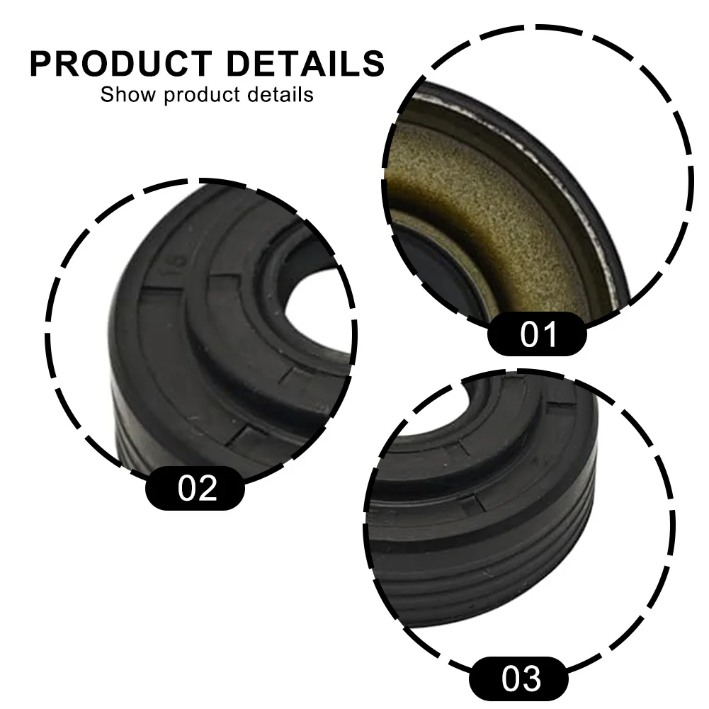 Crank Oil Seal Kit Crankshaft Oil Seal Oil Seal Kit For Chainsaws Pump Replacement Part Quick-swap Installation
