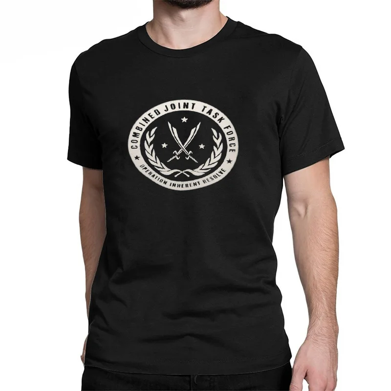 Camiseta con estampado de banderas de la OTAN para hombre, camisa de manga corta de algodón, informal, holgada, talla su