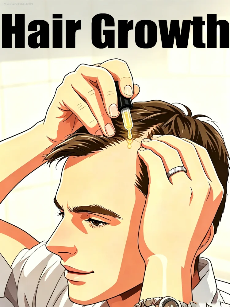 Prodotti per la Riparazione dei Capelli Danneggiati e la Crescita per Uomini e Donne, Siero e Oli per la Cura e la Nutrizione dei Capelli