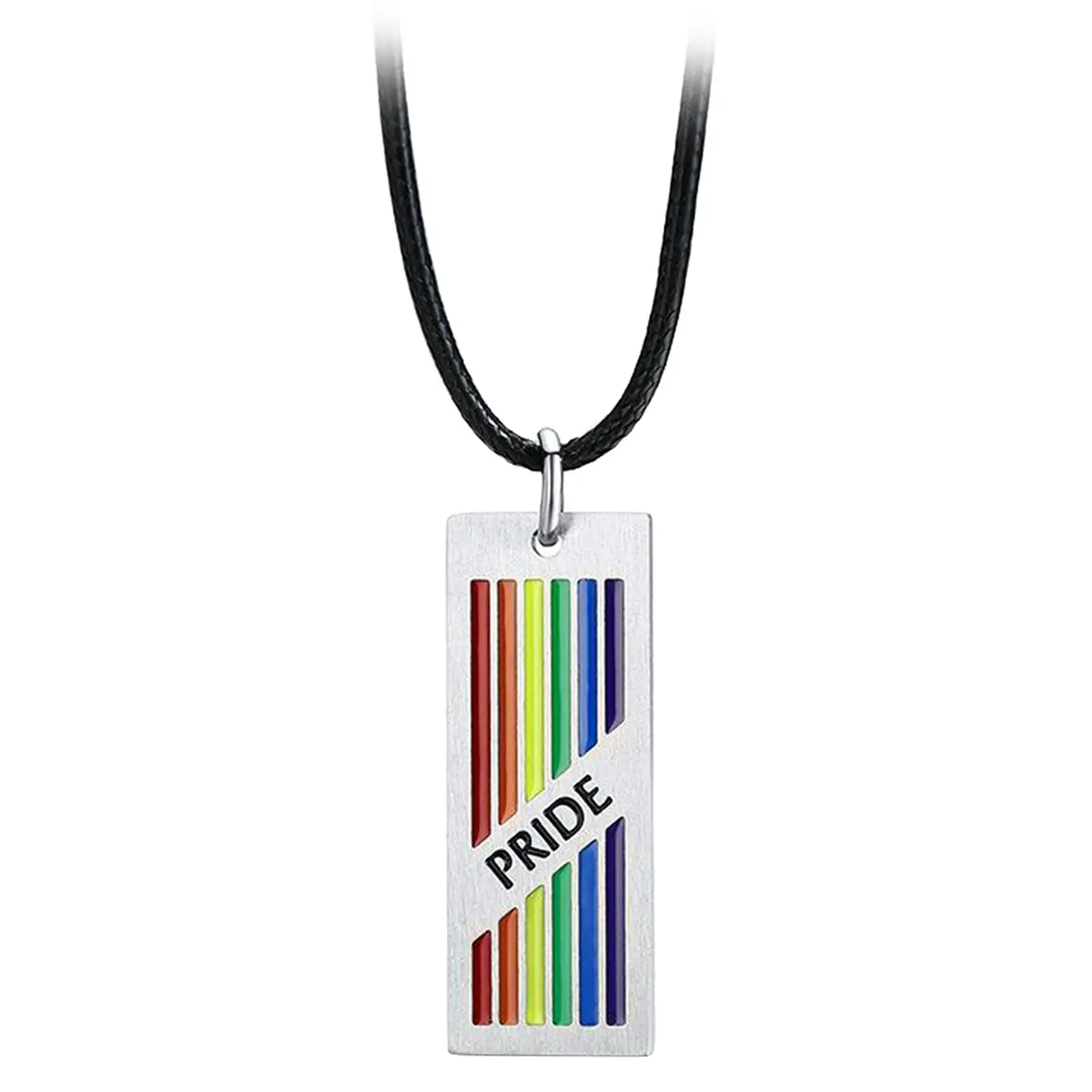 Gay Gifts for Women Rainbow Bisexual Transgender Pendant Necklace for men Birthday Christmas Anniversary Valentines Gifts