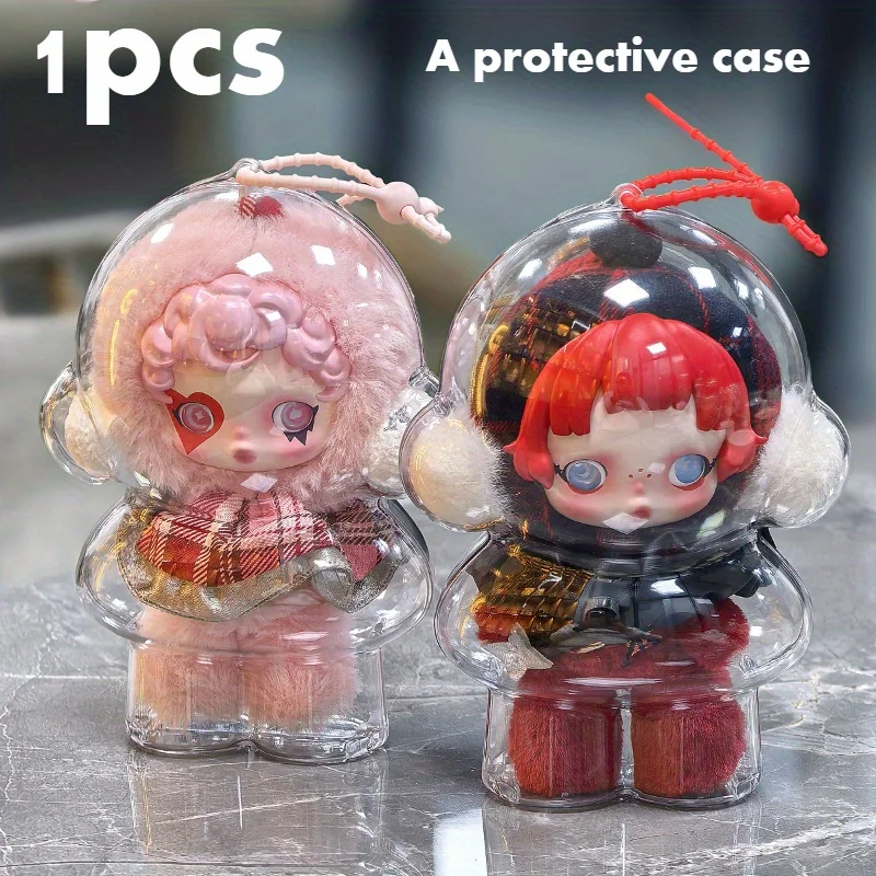 

1 шт. акриловый защитный чехол для коллекционных кукол SKULLPANDA - пылезащитный прозрачный чехол