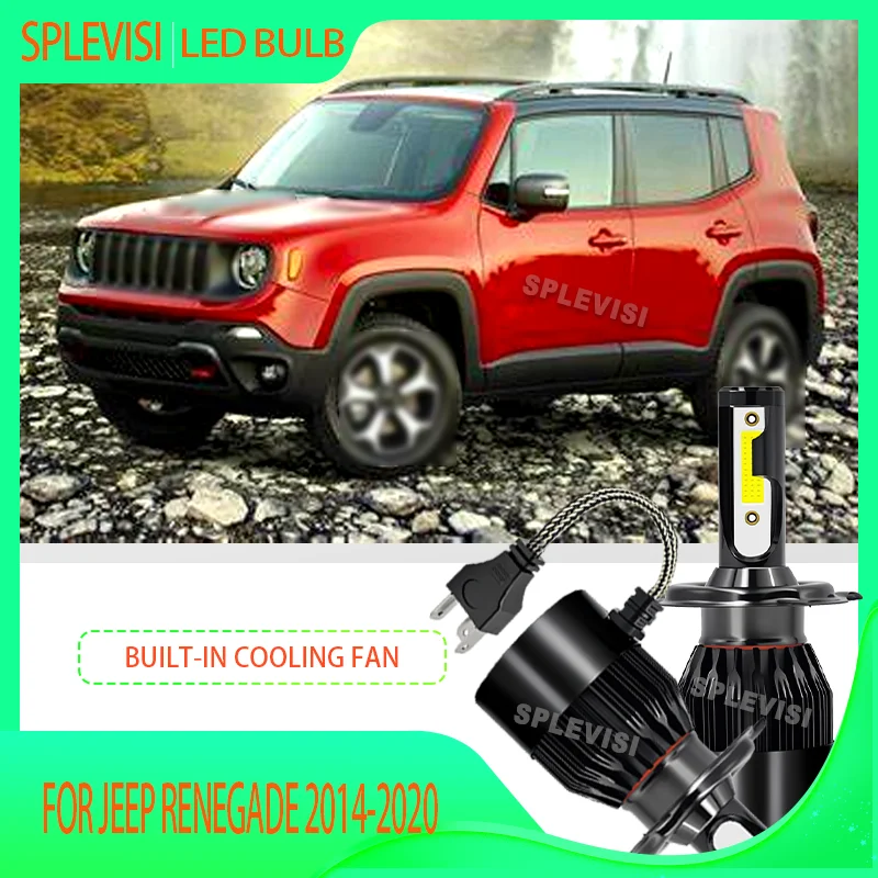 

Effortless Upgrade to LED Headlights with Plug-and-Play Design For Jeep Renegade 2014 2015 2016 2017 2018 2019 2020 Vehicle Bulb