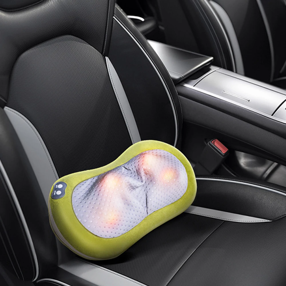 

Multiple Regions Vibration Back Neck & Shoulder Massage Pillow Cushion Body & Waist Application