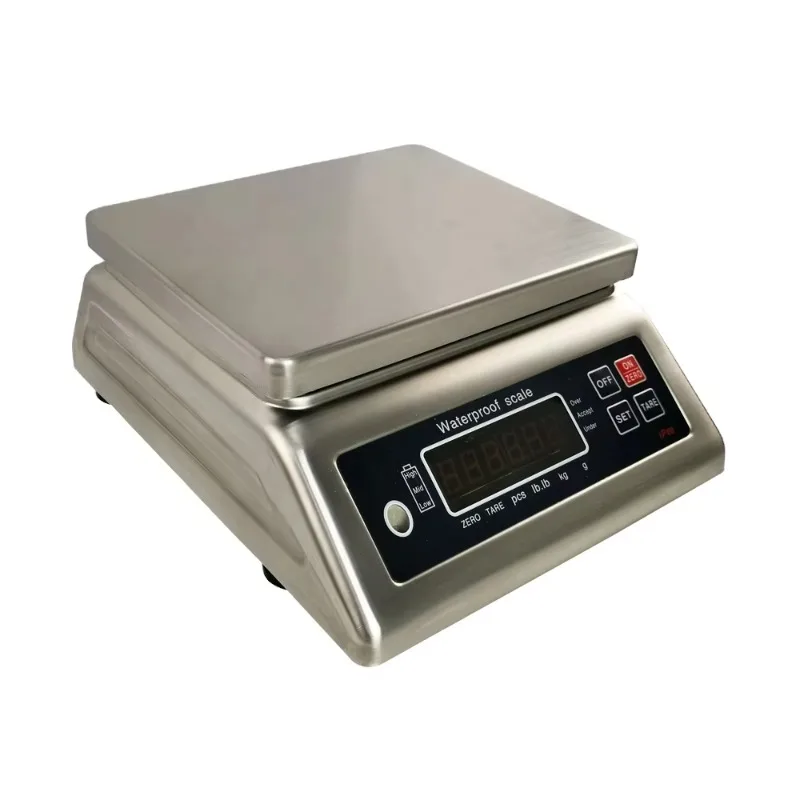 Timbangan Elektronik Tahan Air IP68 Timbangan Meja Digital 600g 1500g 3kg 6kg 15kg 30kg AGT