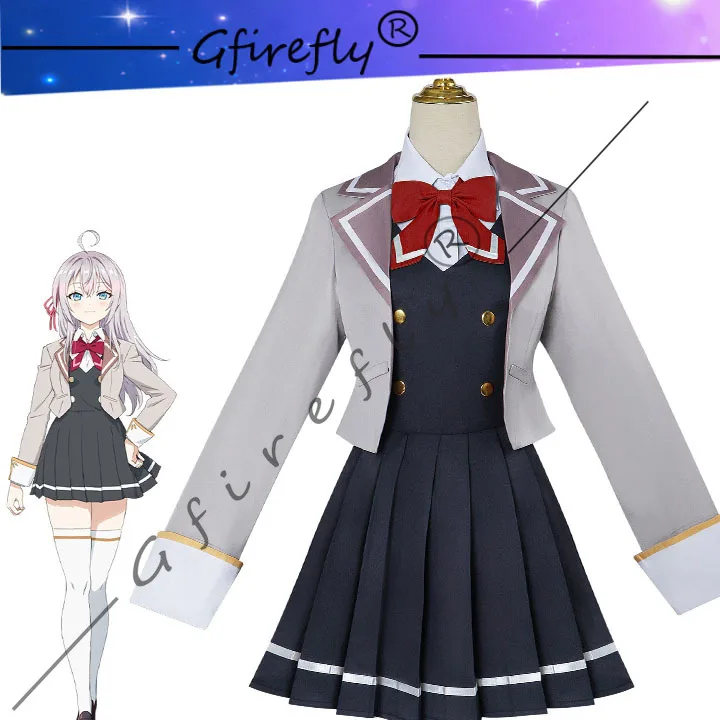 

Alya Sometimes Hides Her Feelings in Russian Cosplay Costume Accessory Wig Alisa Mikhailovna Kujou Character School Uniform