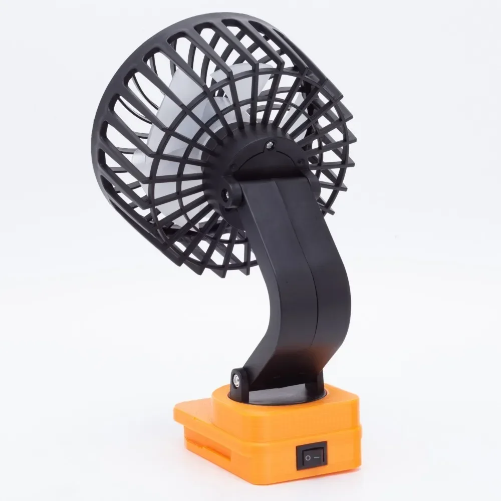 Ventilador de Camping portátil para WORX, batería de iones de litio de 20V y 6 pines, ventilador inalámbrico para acampar al aire libre (baterías no incluidas)