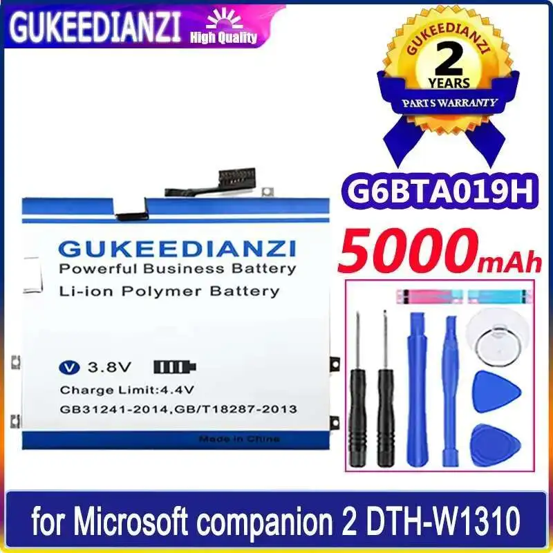 

Durable Tablet Battery High-Efficiency For Microsoft G6BTA019H Cintiq Companion 2 companion2 Dth-W1310 0B23-00E00RV 5000mAh