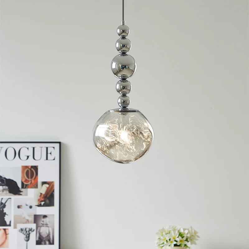 Lava Pendant lamp Bauhaus Style Glass Chandelier for Bedroom Bedside Dining Room Bar Living room Designer Pendant light