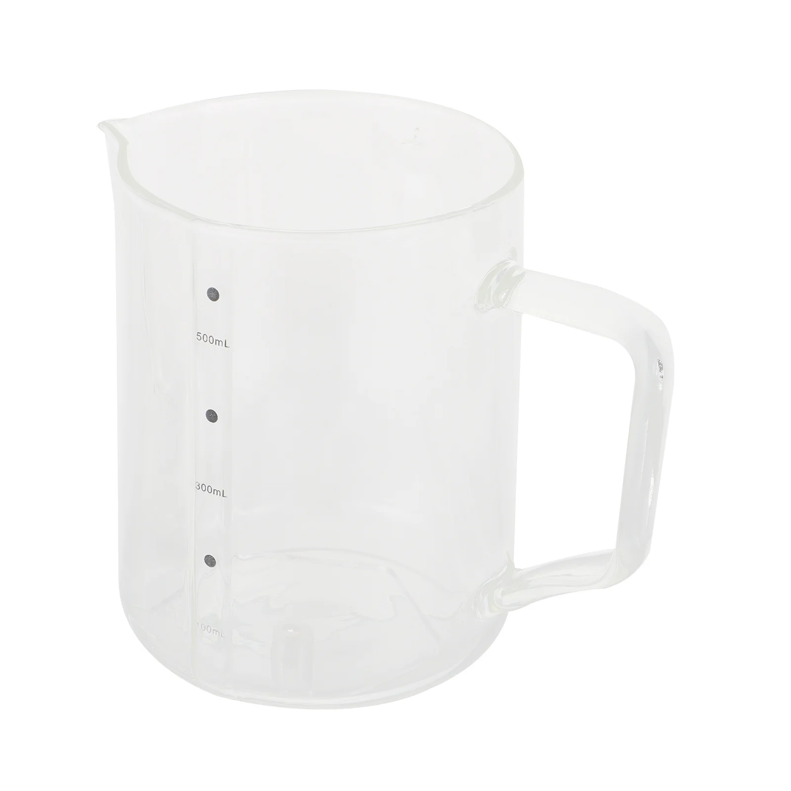 

1Pcs Transparent Glass Kettle Heat Resistant Coffee Milk Pot Coffee Pot Home Supplies Portable Glass Teapot Portable Milk Jug
