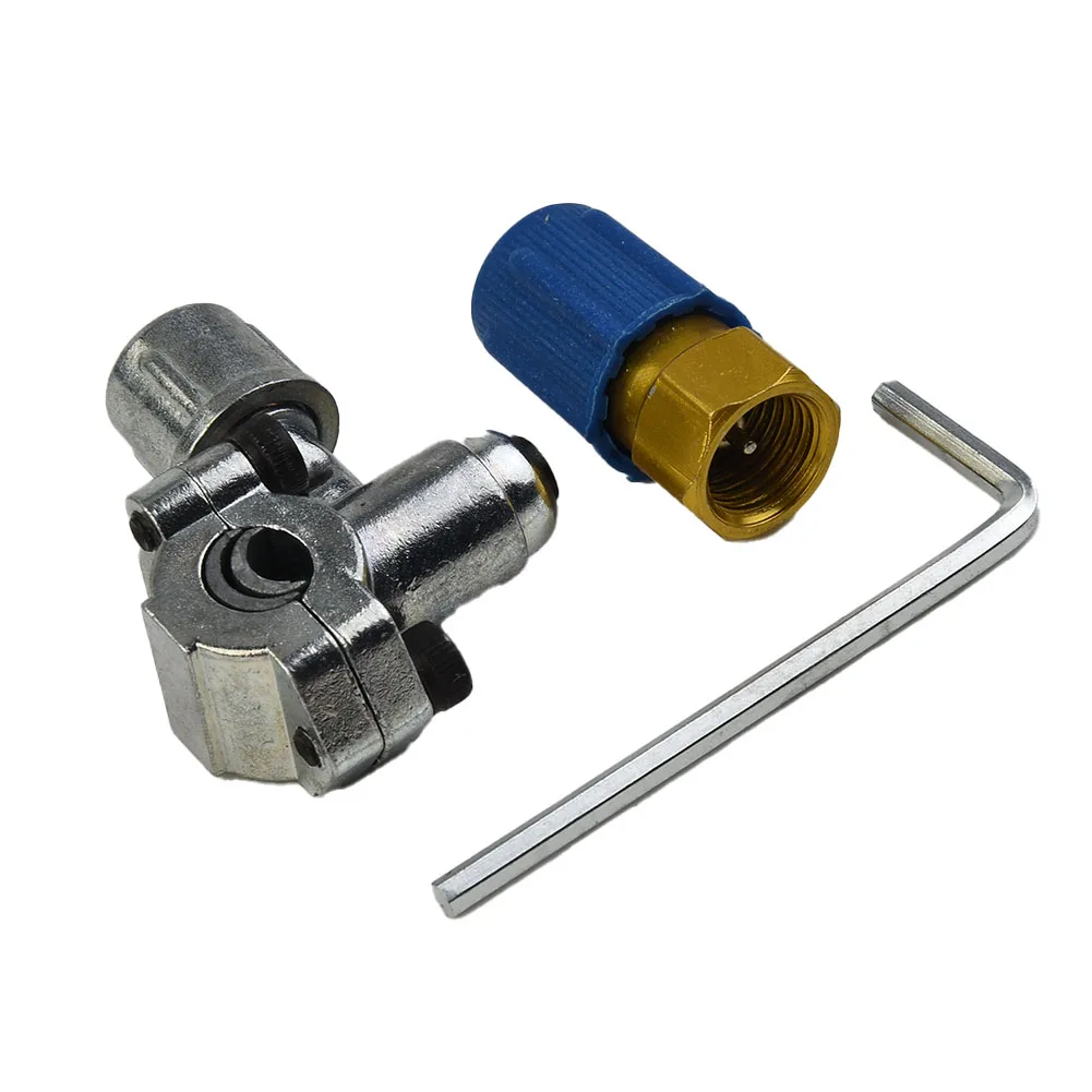 Car A/C Retrofit Valve With Dust Cap And BPV31 Piercing Tap Kit Brass Alloy Plastic Zinc Alloy Automobile Parts And Accessories