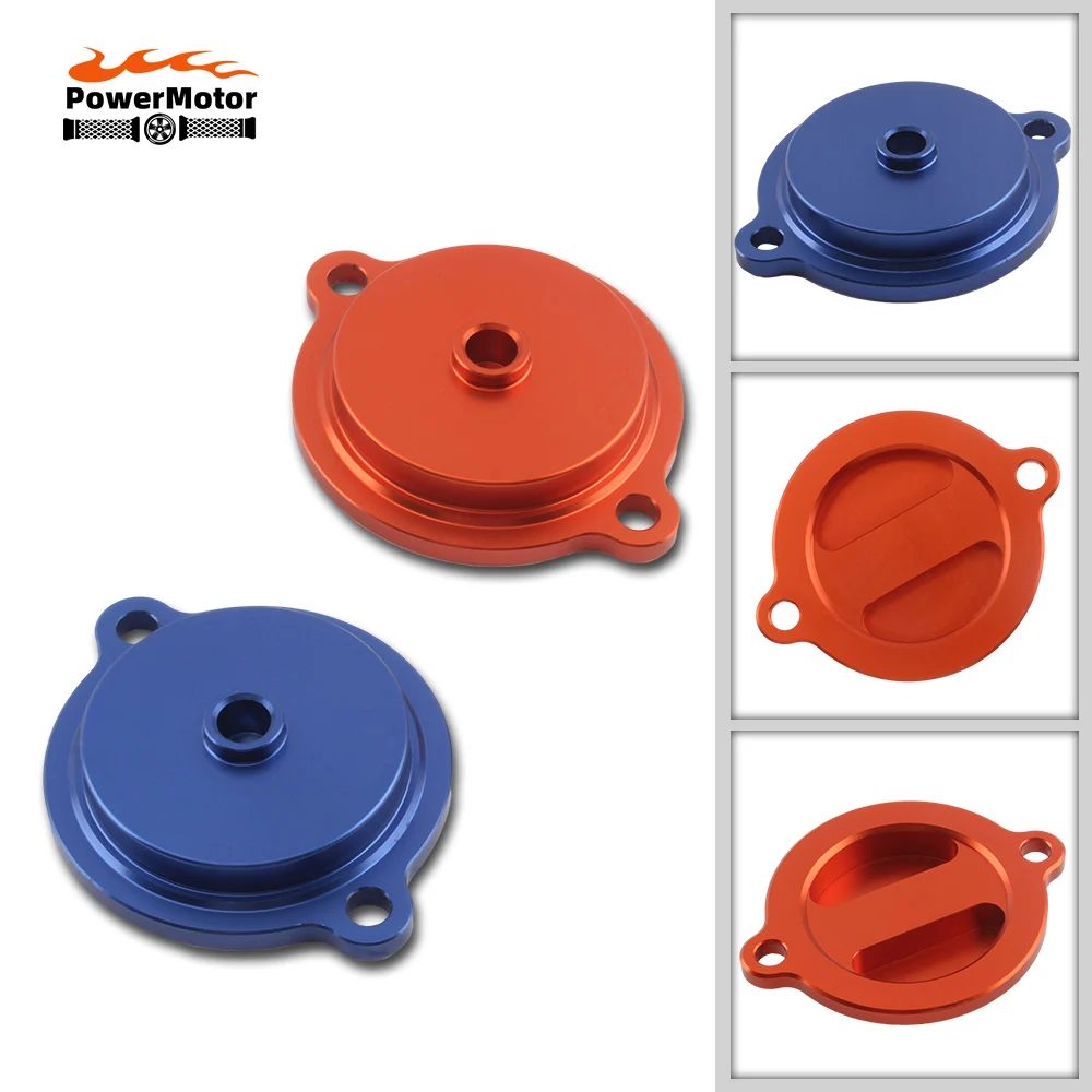 

For KTM Motorcycle CNC Oil Filter Cover For DUKE RC 125 200 390 SXF EXC 450 500 690 990 1050 1190 1290 Super Adventure RC8/RC8R