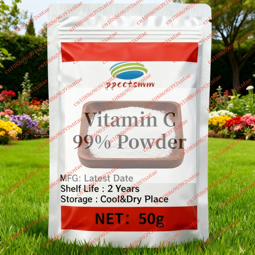 

Бесплатная доставка, 100% аскорбическая кислота, витамин С, порошок, отбеливающая маска для ухода за кожей, 50 г-1000 г