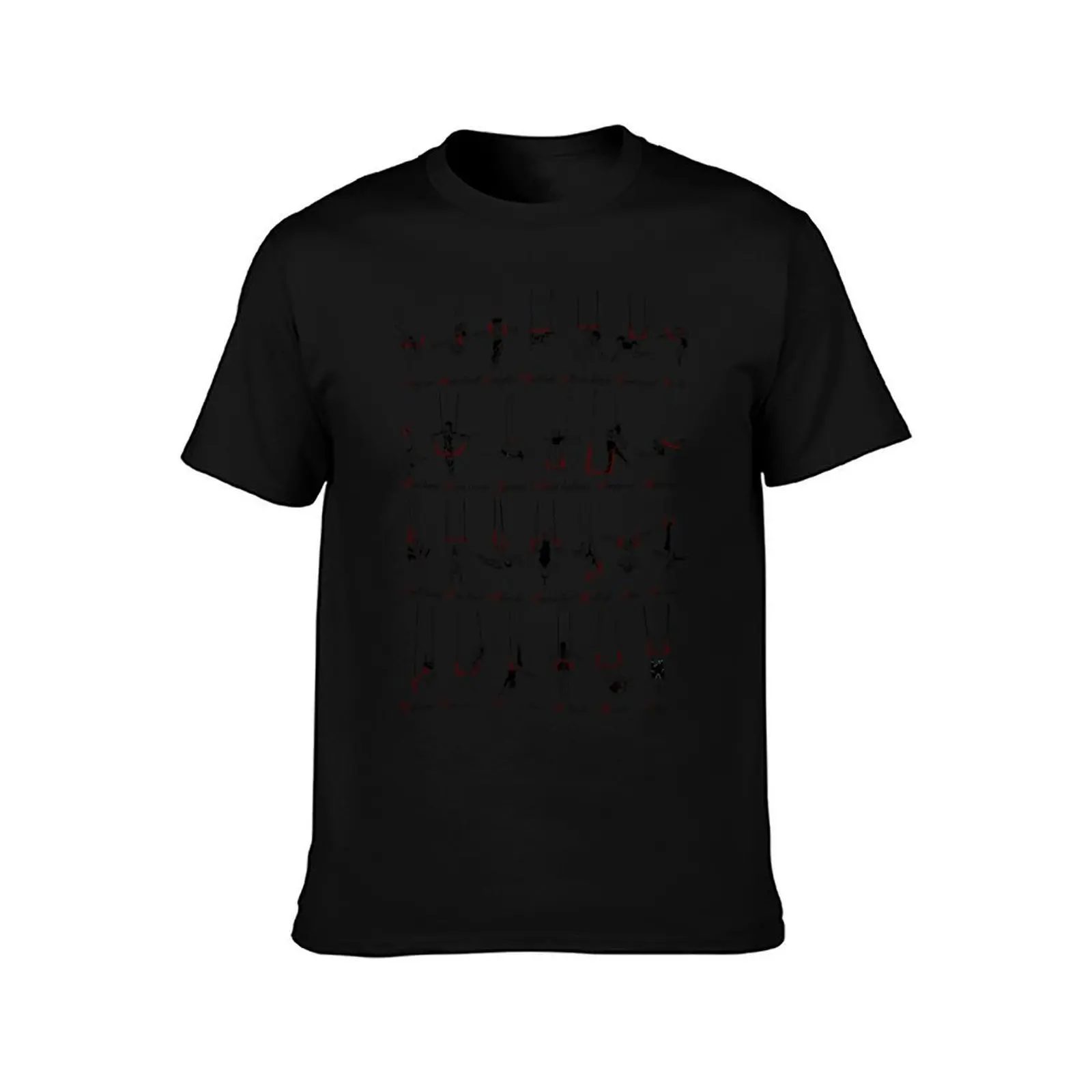 Complete Aerial Alphabet (trapeze) T-Shirt, Summer Casual Cotton Tee, Oversized Streetwear Tops, Vintage Graphic Print