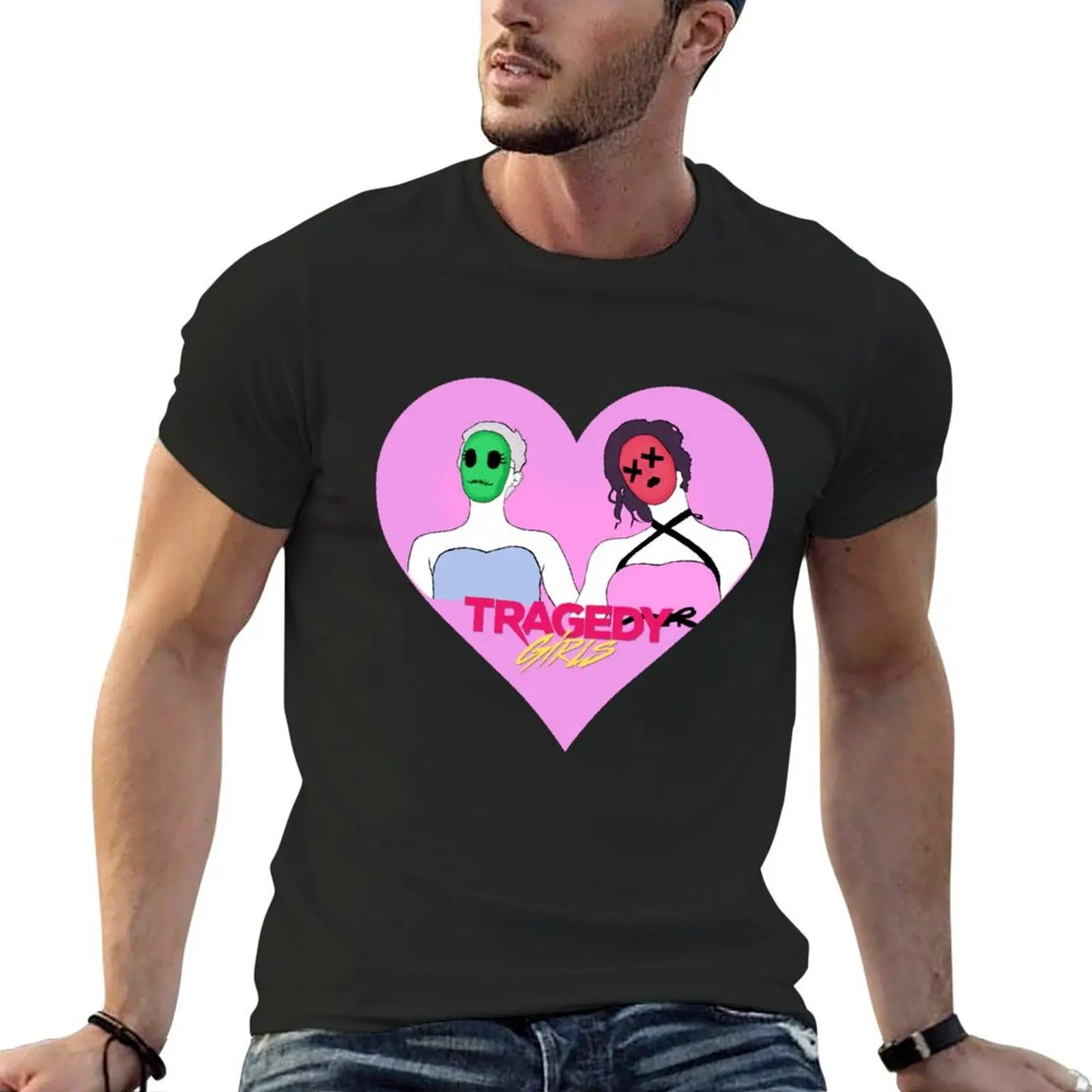 

Tragedy Girls T-Shirt oversized t shirt anime stuff anime shirt mens clothes