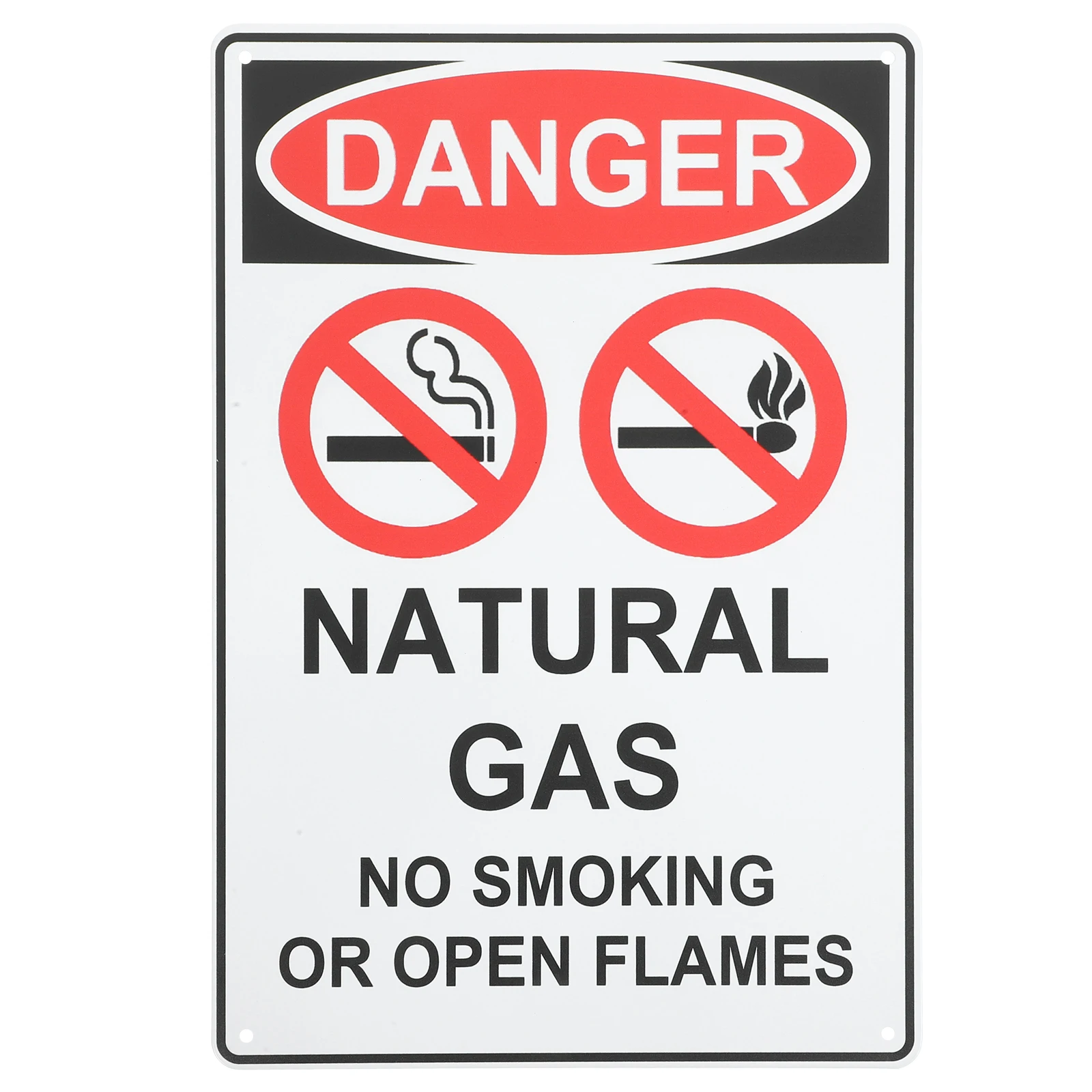 Portable No Smoking Warning Hotel Safety Sign For Office Home Lounge Non-Deformable Sturdy Traffic Safety Sign