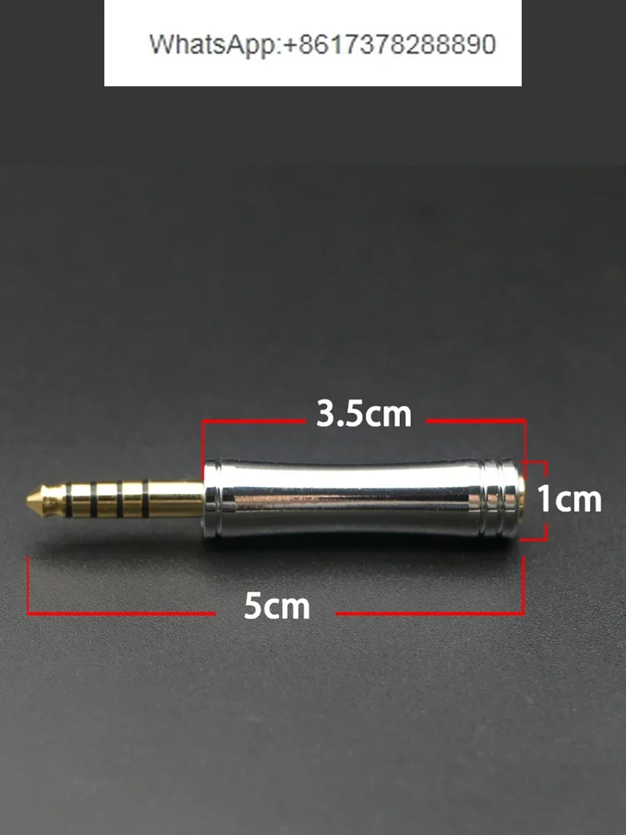 Headphone balance adapter 4.4 2.5 6.35 rotation 3.5mm stereo female card faucet lossless audio