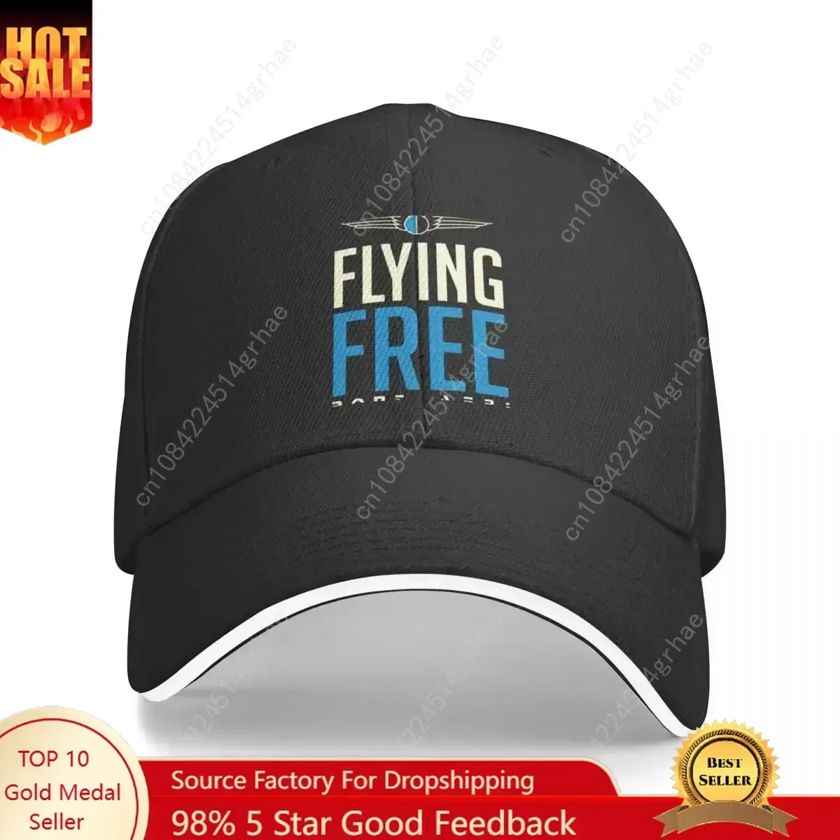 

Flying Free Pont Aeri Baseball Cap Golf Hat Hat Luxury Brand Luxury Woman Men's