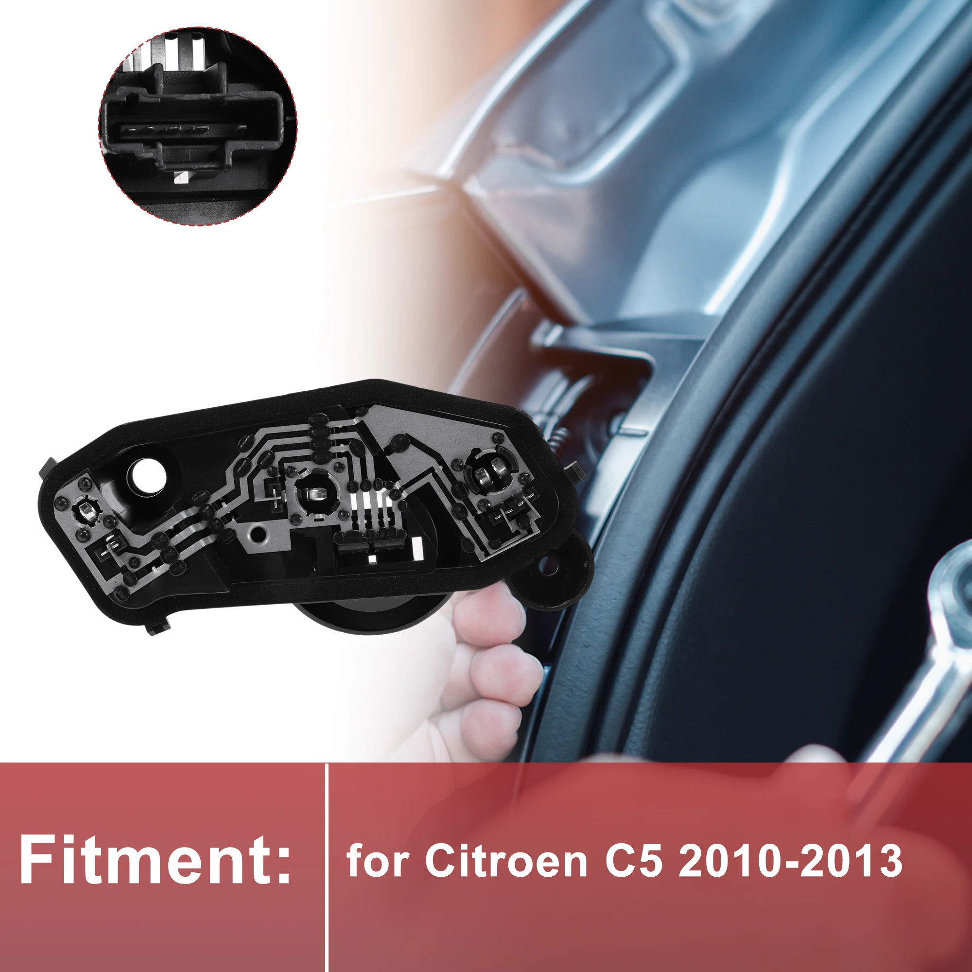 

UXCELL 1 шт. левый разъем заднего фонаря для Citroen C5 2010-2013 разъем лампы