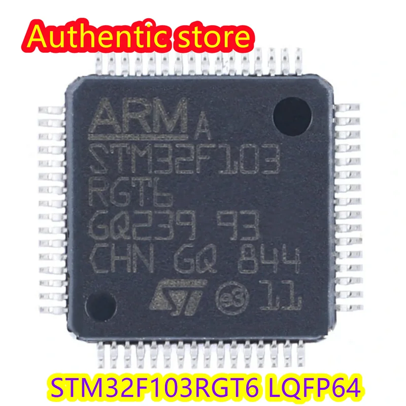 

(1/30 pieces) STM32F103RGT6 STM32F103 LQFP-64 ARM original authentic Cortex-M3 32-bit microcontroller MCU spot delivery fast