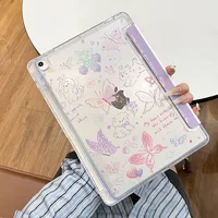 Para iPad Funda A16 11th 2025 9th 8th 7th Generación Pro 11 13 2024 12,9 Funda portalápices Funda iPad Air 5 4 13 11 pulgadas Mini 6