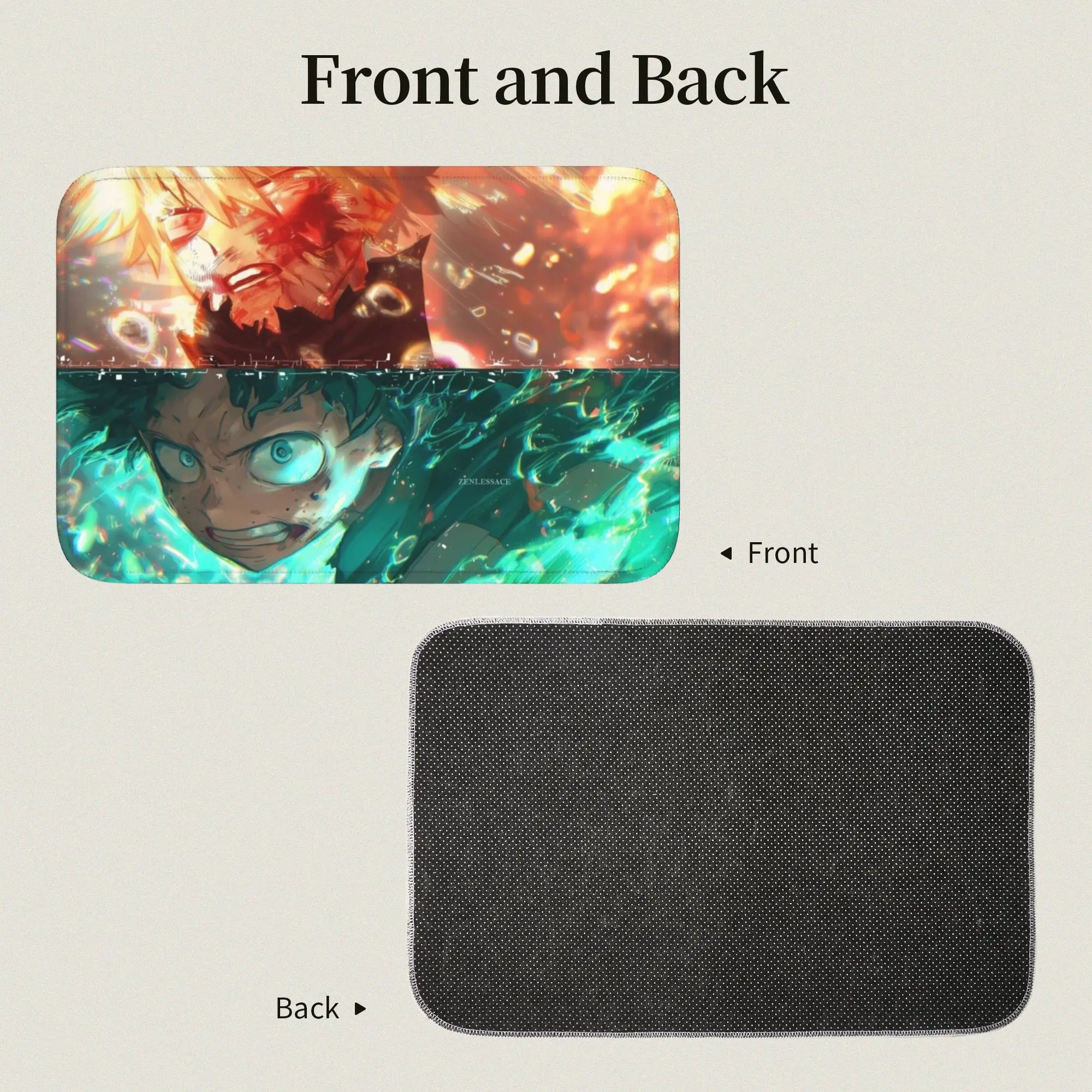 My Hero Academias Floor Door Kitchen Bathroom Mat Anti-Slip Indoor  Doormat Garden Living Room Entrance Rug Carpet Footpad