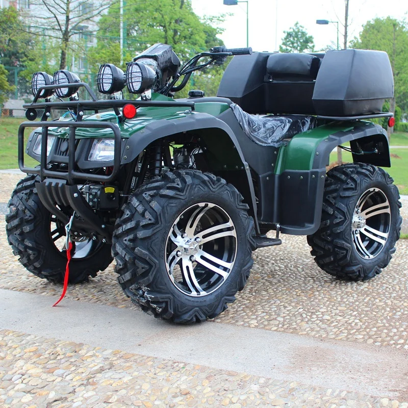 China Factory Gas 250cc Shaft Drive Manual Transmission 4-Stroke 2WD Quad Bike ATV for Adults