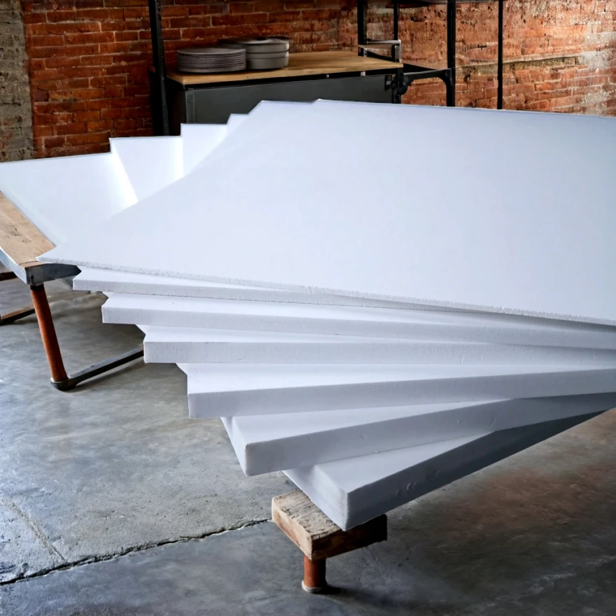 5pcs 100x200mm PVC Board Plastic Model Sheet Board White Model Plate 0.2mm to 1mm thickness