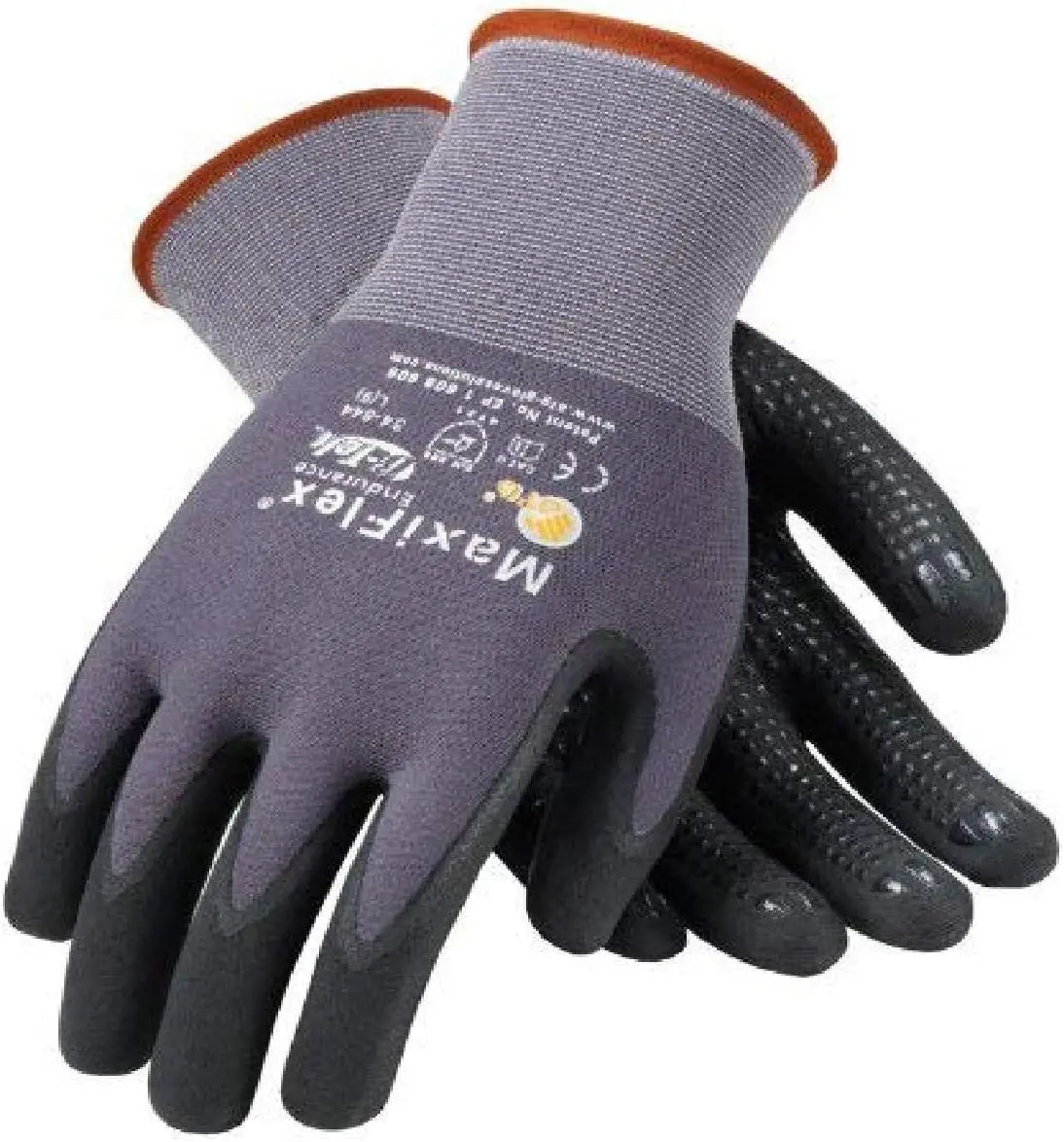 

Перчатки MaxiFlex Endurance Knit, размер L, серые, упаковка 12 шт. – Прочные рабочие перчатки для комфорта и защиты