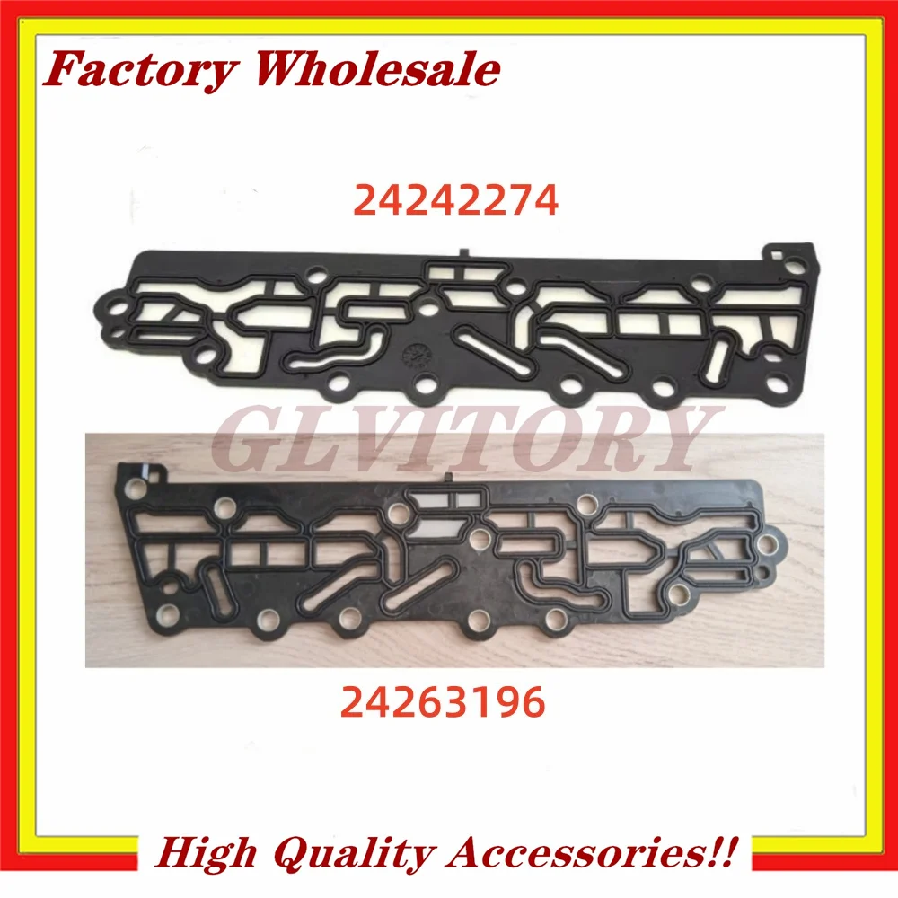 

6T45E 6T40E 6T50E Transmission Solenoids Screen Filter Gasket Plate 24242274 24263196 For GM Buick Opel Chevolet 6T30 6T40 6T45