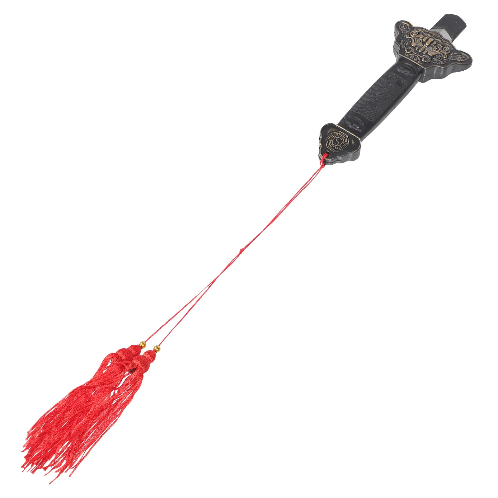 Retractable Martial Arts Training Staff Stainless Steel Extendable Practice Prop Portable Performance Set