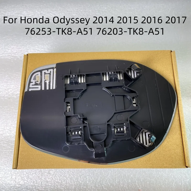 Left/Right Side Wing Mirror Glass Heated Rear View Mirror For Honda Odyssey 2014 2015 2016 2017 76253-TK8-A51 76203-TK8-A51
