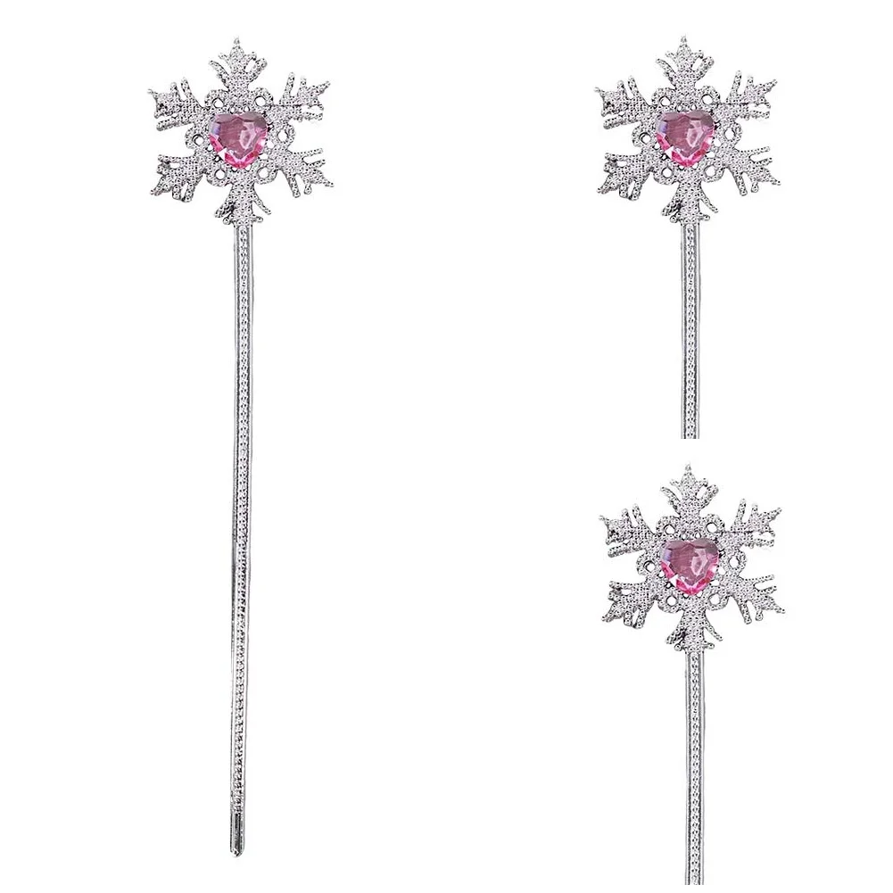 Glinda عصا سحرية إكسسوارات أزياء تنكرية ملابس متطابقة مع دعامة لفيلم لعب الأدوار الشريرة ملابس حفلة كرنفال الهالوين