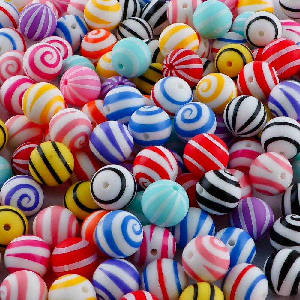 25 قطعة سيليكون 15 مللي متر لون الحلوى المطبوعة الخرز لصنع المجوهرات سوار ذاتي الصنع قلادة القرط المفاتيح الاكسسوارات اليدوية #1